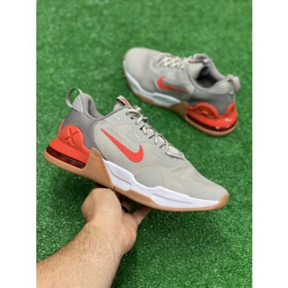 Nike Air Max Alpha Trainer 5 Mens Sportswear Shoes Gray DM0829-006 NEW Multi Sz - Picture 1 of 7